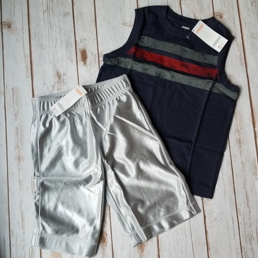 Boys gymboree short outfit. Sz 5 NWT